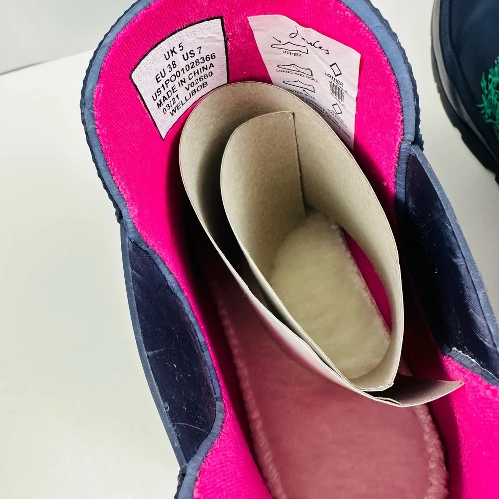 NWT JOULES ankle boots "Radish" sz7,9 - Picture 6 of 7